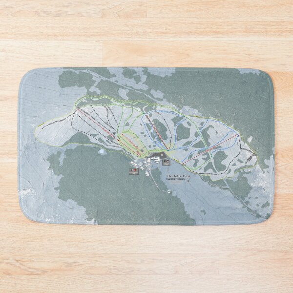 Item preview, Charlotte Pass Resort designed and sold by Mapsynergy.