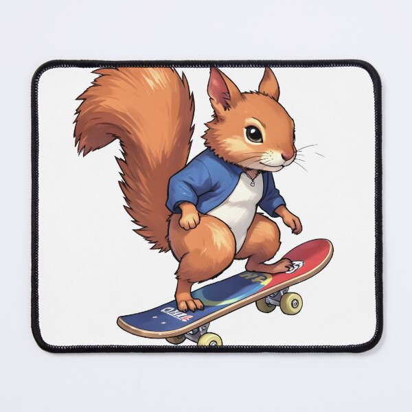 Item preview, Skateboarding Squirrel designed and sold by Mia's Menagerie.