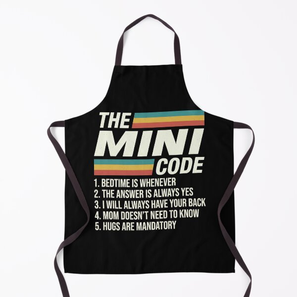 Item preview, The Mini Code Funny Parenting Rules Shirt Dad Mom Parenting Humor Gift designed and sold by ArcaneArtistry.