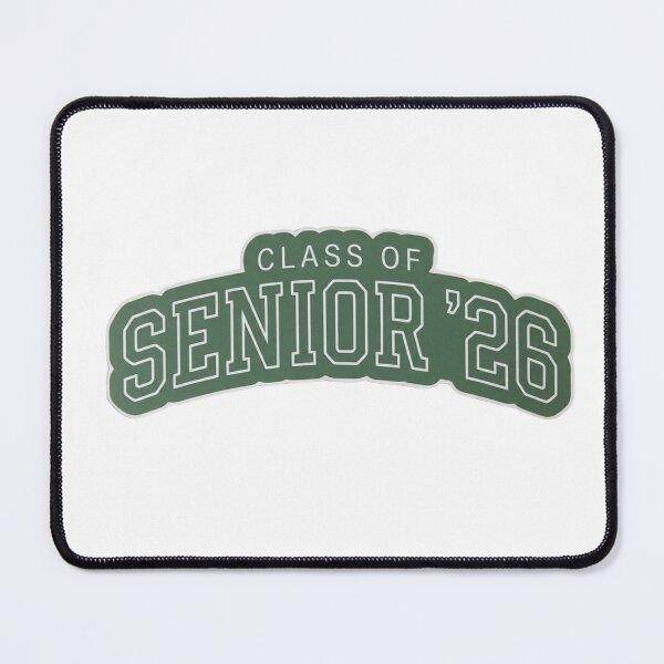 Item preview, Senior 2026 Retro Varsity Green Sticker designed and sold by gvstyle.