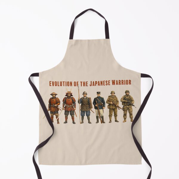 Item preview, Evolution of Japanese Warrior Art designed and sold by Retr0Tshirts.
