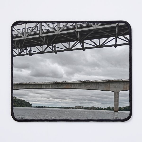 Item preview, Gateway to the North: The Chirundu Bridges over the Zambezi designed and sold by JaneFlowersAfrica.