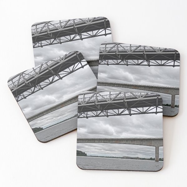 Item preview, Gateway to the North: The Chirundu Bridges over the Zambezi designed and sold by JaneFlowersAfrica.
