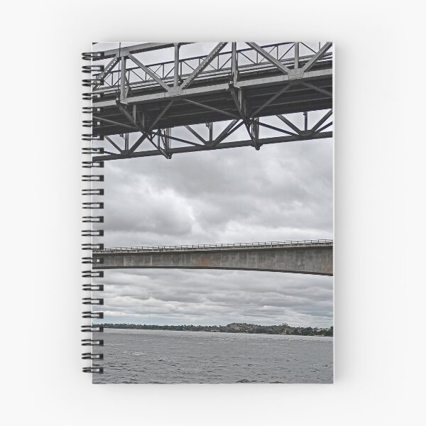 Item preview, Gateway to the North: The Chirundu Bridges over the Zambezi designed and sold by JaneFlowersAfrica.