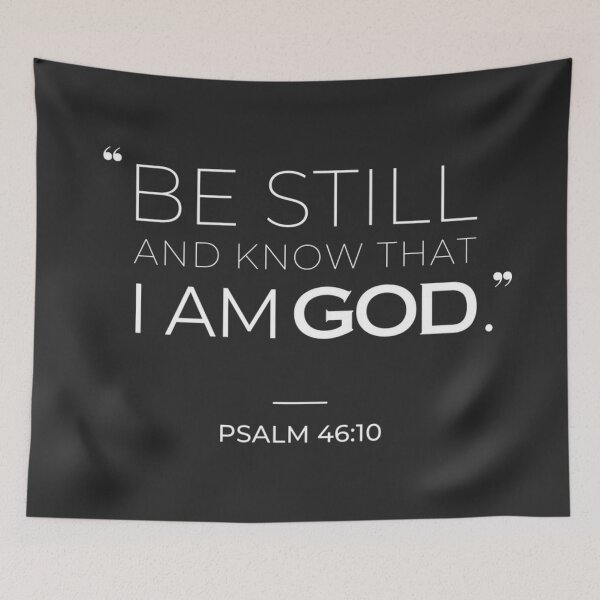 Item preview, Be Still and Know That I Am God Psalm 46:10 designed and sold by TonsPOD.