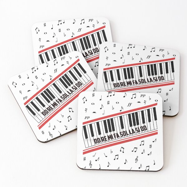 Item preview, Do Re Mi Fa Sol La Si Do Piano Keyboard Music Notes designed and sold by Majnon8bp.