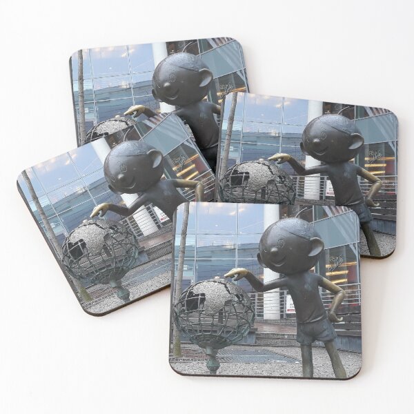 Item preview, Bronze Boy Statue with Globe Sculpture designed and sold by Kainicram.