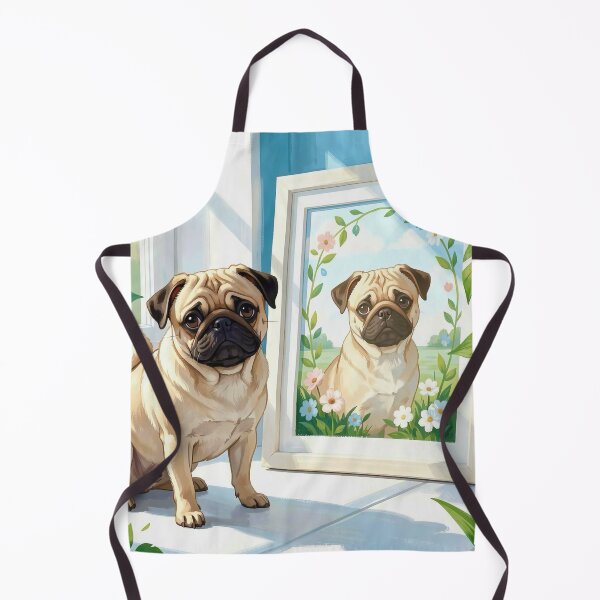 Item preview, Pug in a sunny home designed and sold by Steffani Lehmann.