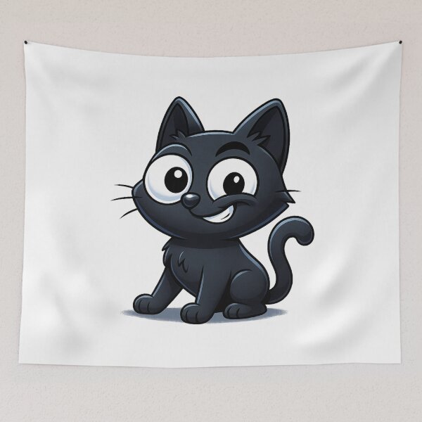 Item preview, Cheeky Sassy Cat/Mischievous Cute Cat designed and sold by PrintCreations9.