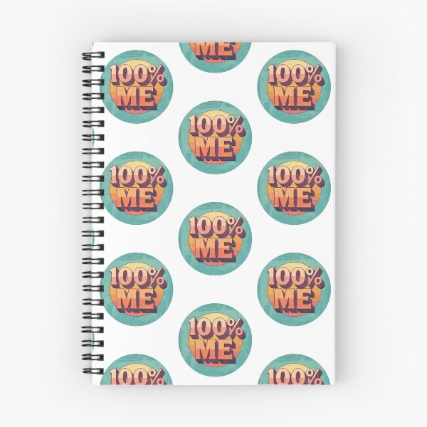 Item preview, 100% ME slogan in 70's Retro Style designed and sold by Soulstar Designs.