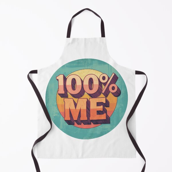 Item preview, 100% ME slogan in 70's Retro Style designed and sold by Soulstar Designs.