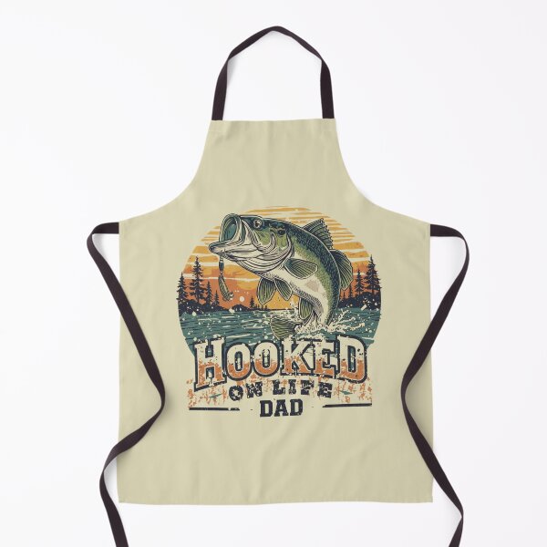 Item preview, Hooked on life Fishing Dad designed and sold by BKDIGITALSHOP.
