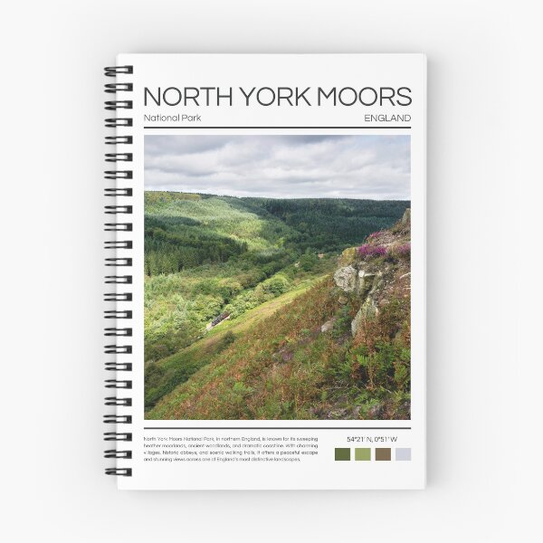 Item preview, North York Moors National Park - England  designed and sold by StudioRedKoala.
