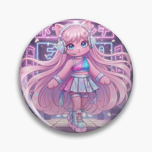 Item preview, Pink Kpop Kitten designed and sold by Zelda50.