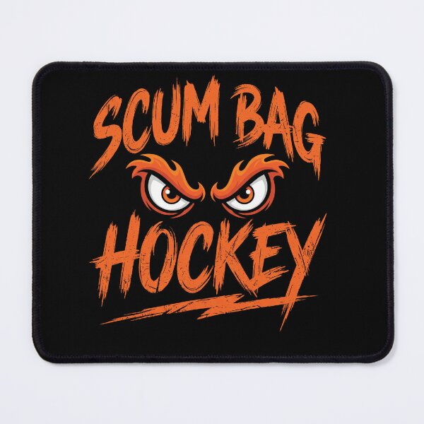 Item preview, Scum Bag Hockey Shirt Funny Aggressive Hockey Fan Graphic Tee designed and sold by ArcaneArtistry.