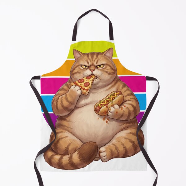 Item preview, Cat that eats too much designed and sold by LOVEARTDESIGN.