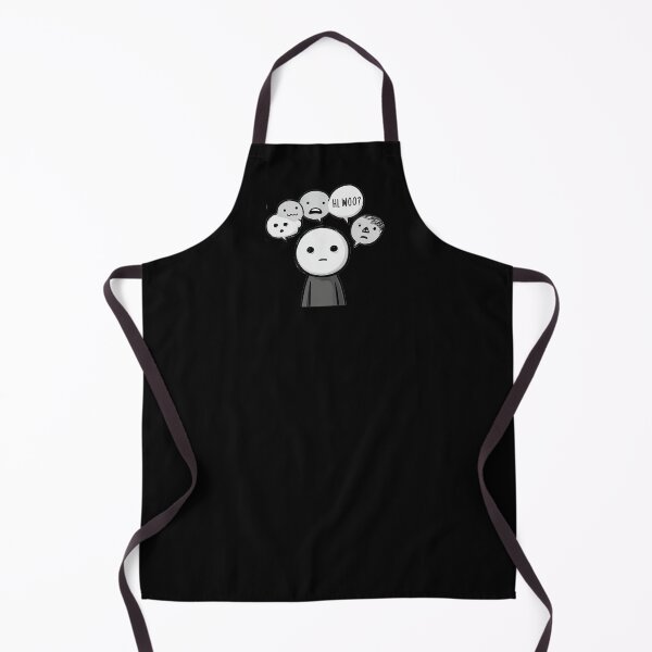 Item preview, Introvert Overthinking Design - Quiet Outside Loud Inside Social Anxiety Art designed and sold by Cutie Galore.
