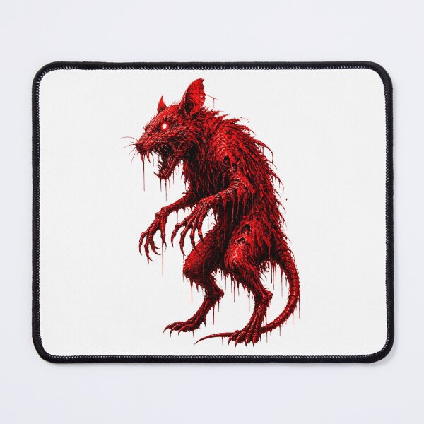 Item preview, Horror Rat Blood Creature – Dark Gothic Red Monster Creepy Design designed and sold by unglaublichGut.