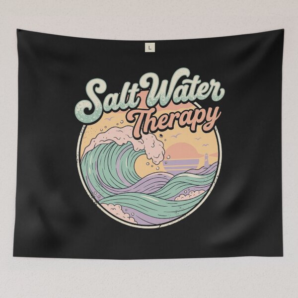 Item preview, SALT WATTER THERAPY designed and sold by designerr23 ⭐⭐⭐⭐⭐.
