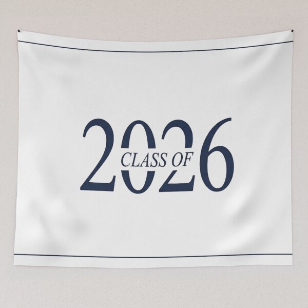 Item preview, Class of 2026 Classic Varsity Navy Blue designed and sold by gvstyle.