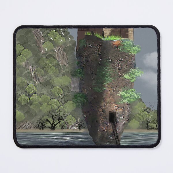 Item preview, The Tower on the Cliff - Digital Horizons of Dreams designed and sold by AliAltinelArt.