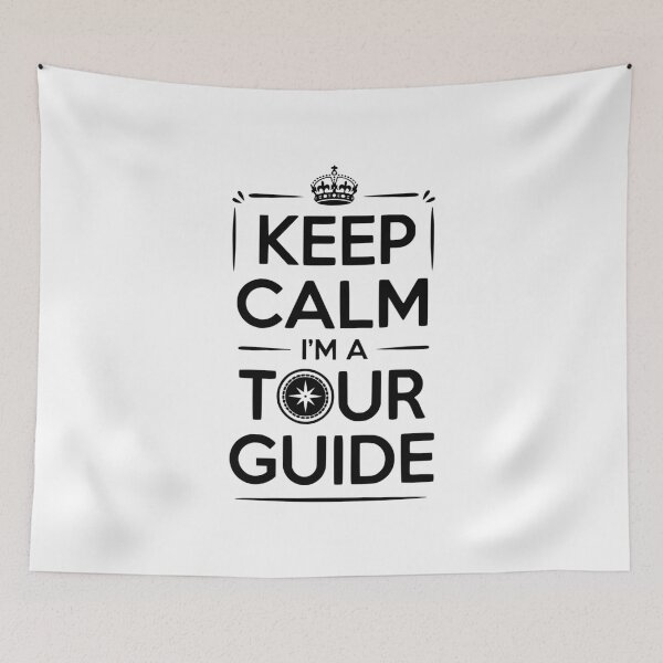 Item preview, Keep Calm I'm a Tour Guide designed and sold by Frank Ring.