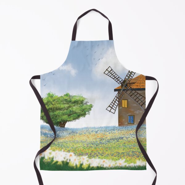 Item preview, Windmill Dreams - Digital Horizons of Dreams designed and sold by AliAltinelArt.