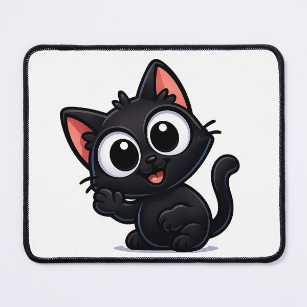 Item preview, Peek-a-Boo Cat/Cute Kawaii Kitty Peeking from Side designed and sold by PrintCreations9.