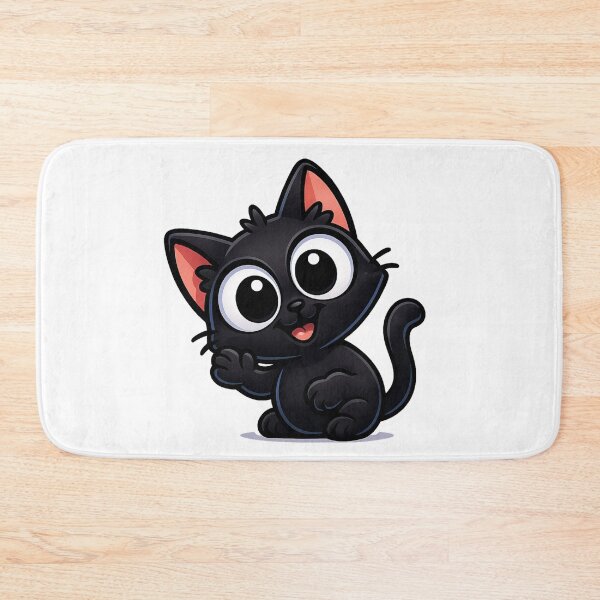 Item preview, Peek-a-Boo Cat/Cute Kawaii Kitty Peeking from Side designed and sold by PrintCreations9.