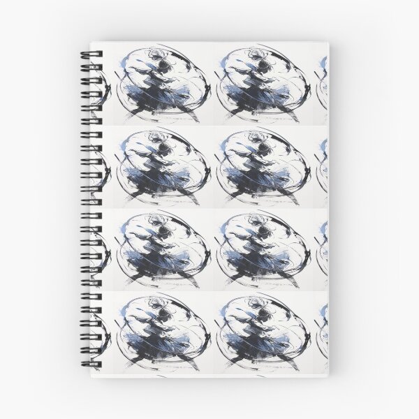Item preview, Sumi-e Motion Girl – Elegant Ink Abstract Art designed and sold by EchoWave11.