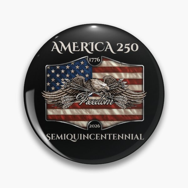 Item preview, America 250 Semiquincentennial - Patriotic Eagle & Flag  designed and sold by DopeTeezCompany.
