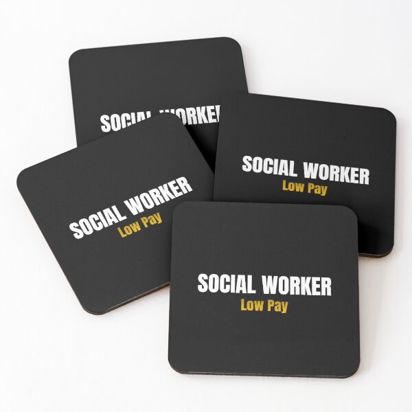 Item preview, Social Worker Low Pay High Purpose | Funny Social Worker Gift | Profession Gift designed and sold by TheOmniaMarket.