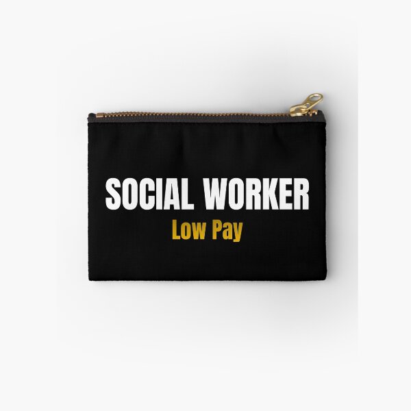 Item preview, Social Worker Low Pay High Purpose | Funny Social Worker Gift | Profession Gift designed and sold by TheOmniaMarket.