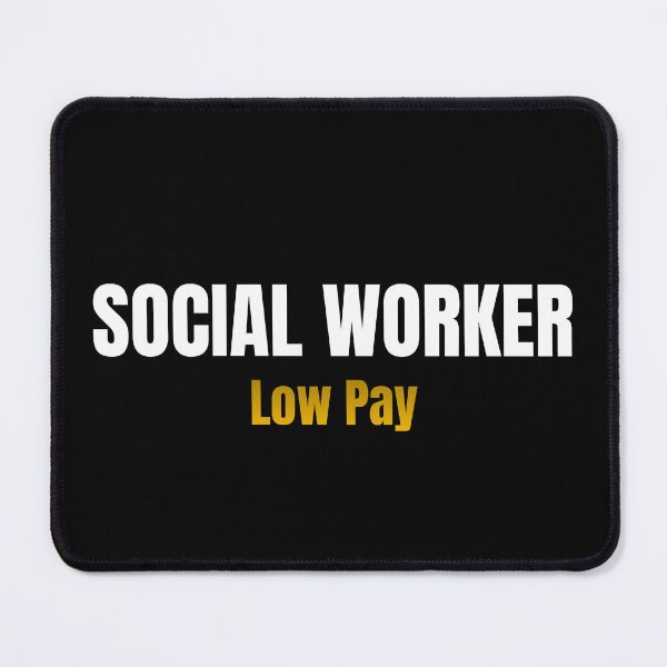 Item preview, Social Worker Low Pay High Purpose | Funny Social Worker Gift | Profession Gift designed and sold by TheOmniaMarket.