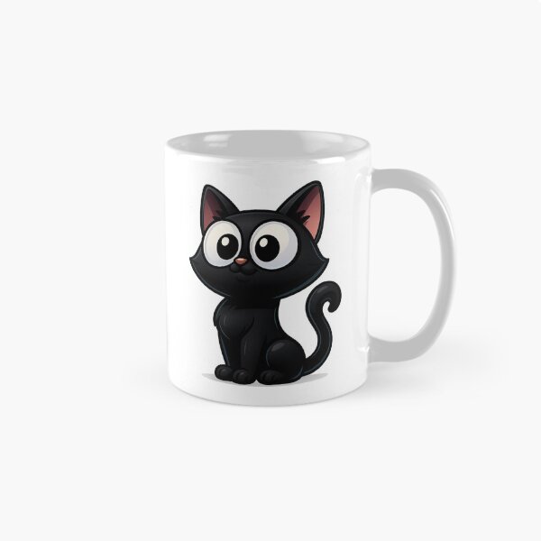 Item preview, Proud Confident Cat/Kawaii Kitty with Question Mark Tail designed and sold by PrintCreations9.