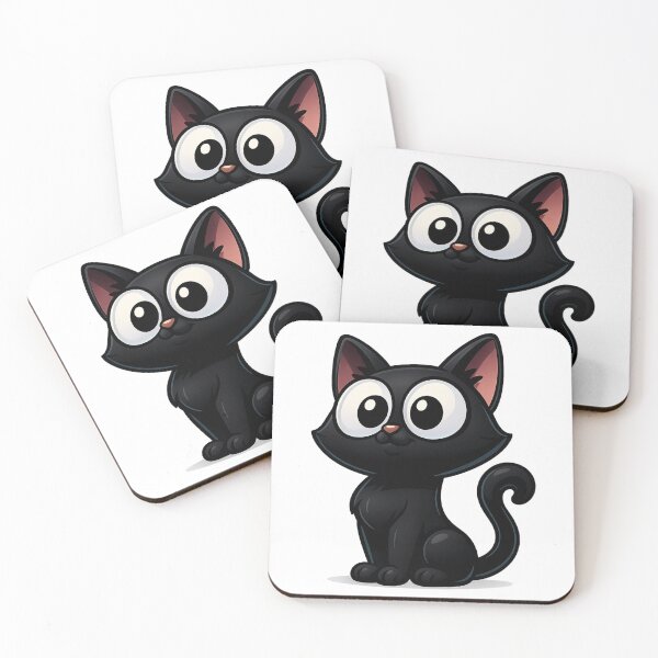 Item preview, Proud Confident Cat/Kawaii Kitty with Question Mark Tail designed and sold by PrintCreations9.