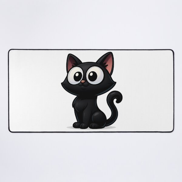 Item preview, Proud Confident Cat/Kawaii Kitty with Question Mark Tail designed and sold by PrintCreations9.