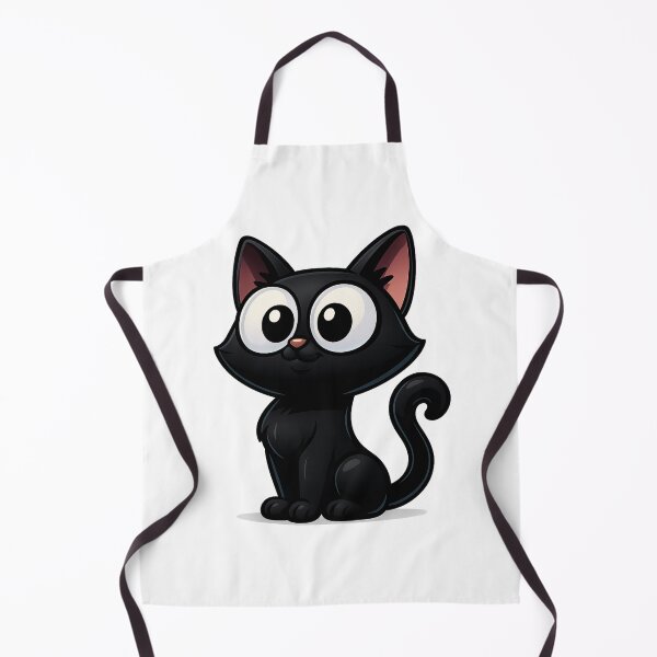 Item preview, Proud Confident Cat/Kawaii Kitty with Question Mark Tail designed and sold by PrintCreations9.