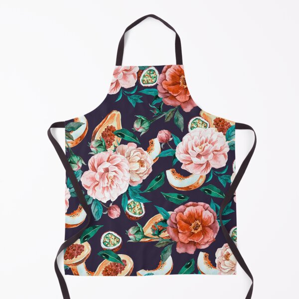 Item preview, Pattern flowers and tropical fruits II designed and sold by mmartabc.