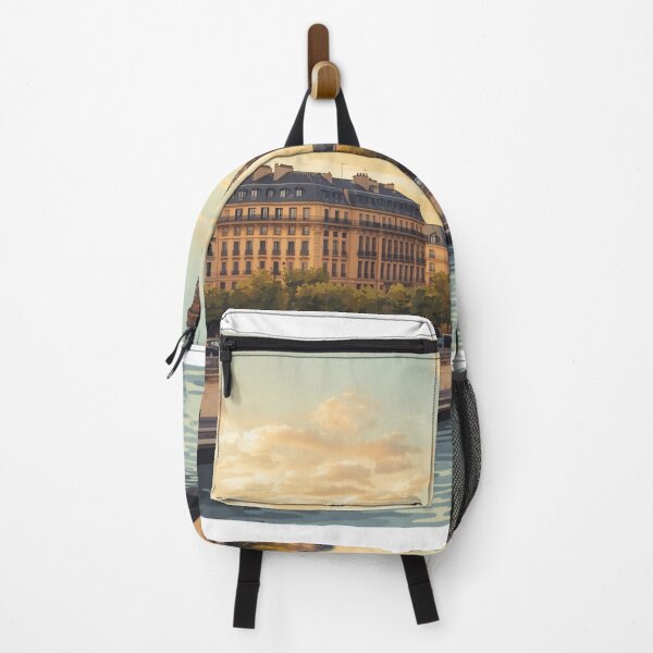 Item preview, Paris Sunset – Eiffel Tower Romantic Cityscape designed and sold by SarkisovaNune.