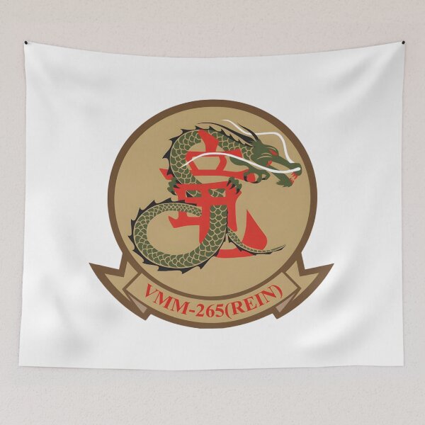Item preview, VMM-265 (REIN) "Dragons" Squadron Insignia designed and sold by CharlieDesings.