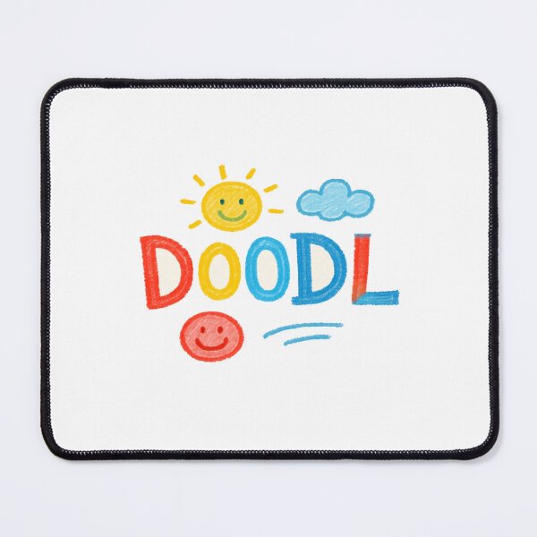 Item preview, Colorful Crayon DOODL Art – Playful Childlike Drawing with Sun, Cloud & Smiling Doodle Elements designed and sold by Bright Nest Studio.