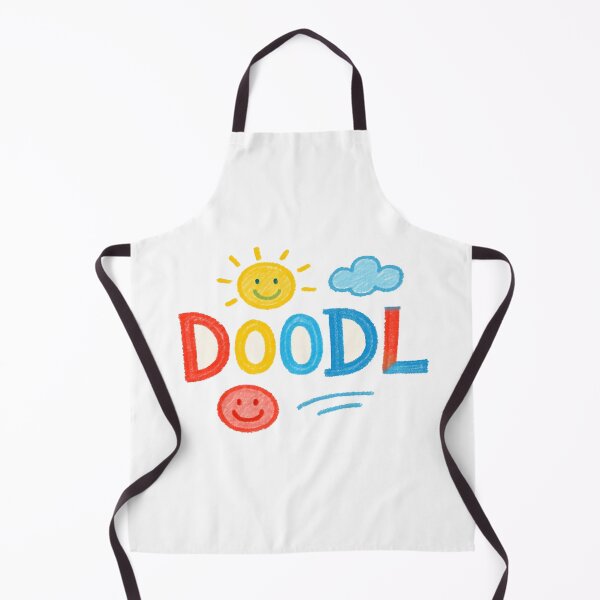 Item preview, Colorful Crayon DOODL Art – Playful Childlike Drawing with Sun, Cloud & Smiling Doodle Elements designed and sold by Bright Nest Studio.