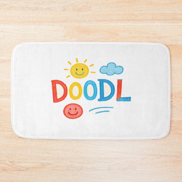 Item preview, Colorful Crayon DOODL Art – Playful Childlike Drawing with Sun, Cloud & Smiling Doodle Elements designed and sold by Bright Nest Studio.
