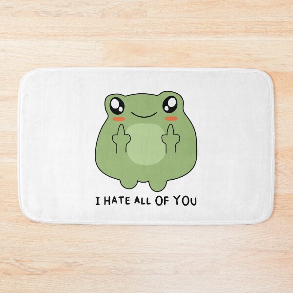 Item preview, Hateful frog designed and sold by FlyingKickF.