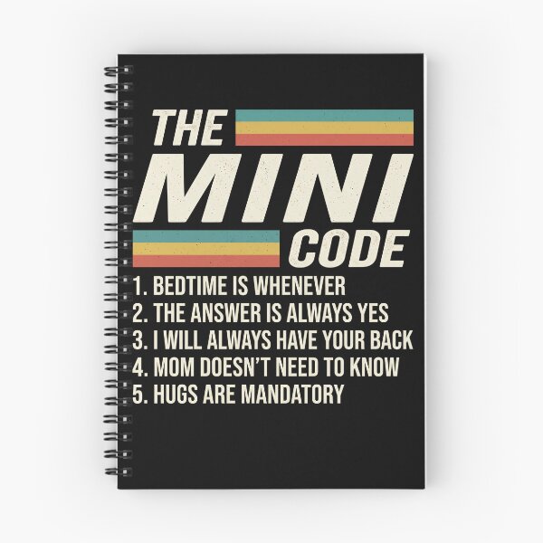 Item preview, The Mini Code Funny Parenting Rules Shirt Dad Mom Parenting Humor Gift designed and sold by ArcaneArtistry.