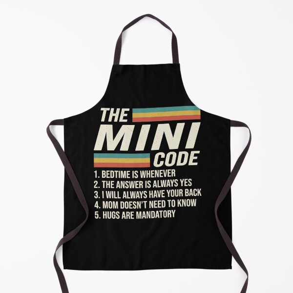 Item preview, The Mini Code Funny Parenting Rules Shirt Dad Mom Parenting Humor Gift designed and sold by ArcaneArtistry.