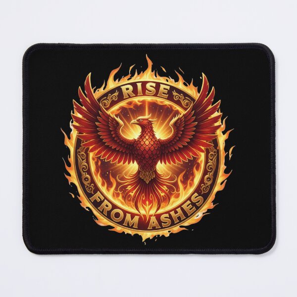 Item preview, Phoenix Rising From Ashes - Majestic Fire Bird designed and sold by DandoLaTalla.