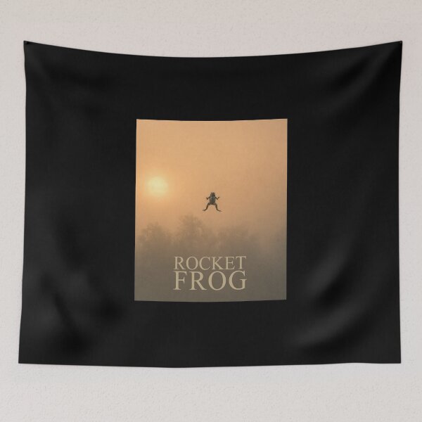 Item preview, Hoppy the Rocket Frog designed and sold by rachimariposa.