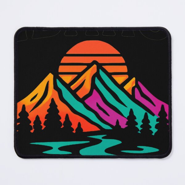 Item preview, Idaho Neon Peaks designed and sold by Musicdrip.